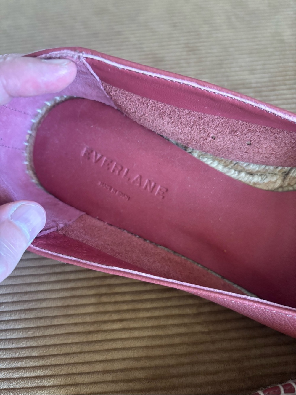 Everlane Leather Espadrille Flats - Picture 4 of 5